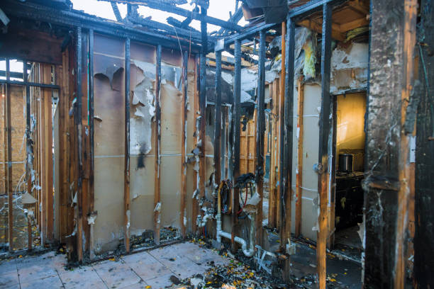 Professional Soot Cleanup technician working in Belpre, OH